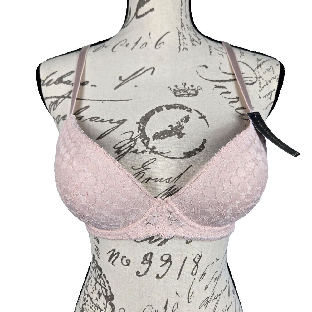 Frederick's‎ of Hollywood Women's Size 36C Pale Pink Valerie Contour Push Up Bra